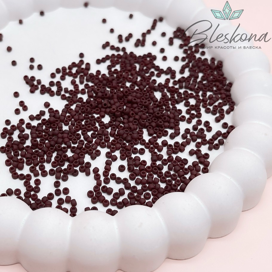 Бисер TOHO round 11/0 цвет №46F (оттенок коричневого)
