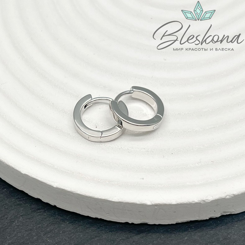 14мм Цвет серебро, Швензы Конго Люкс