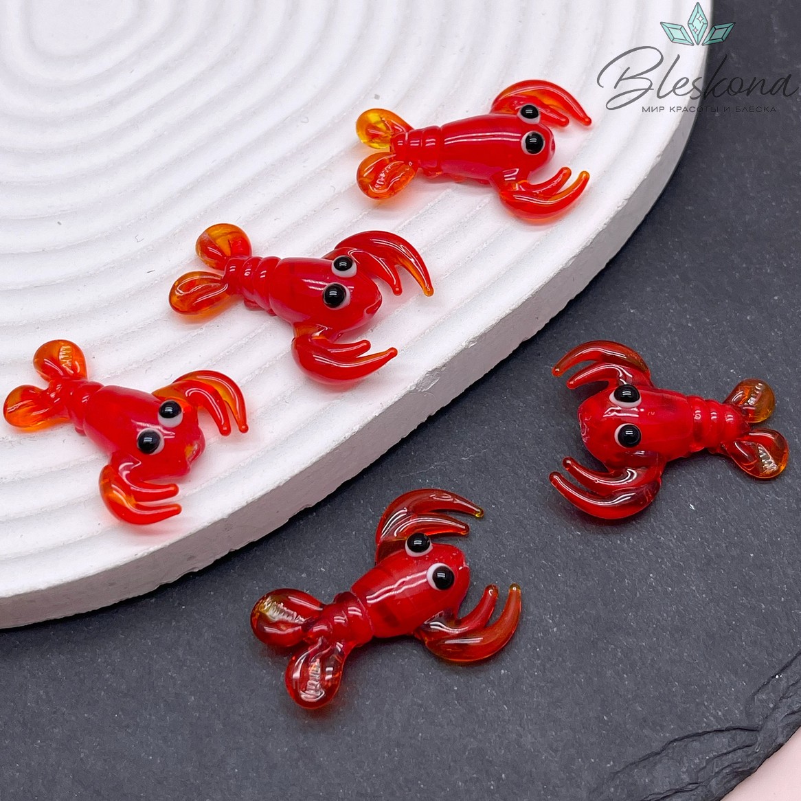 28*21 мм Бусина Рак