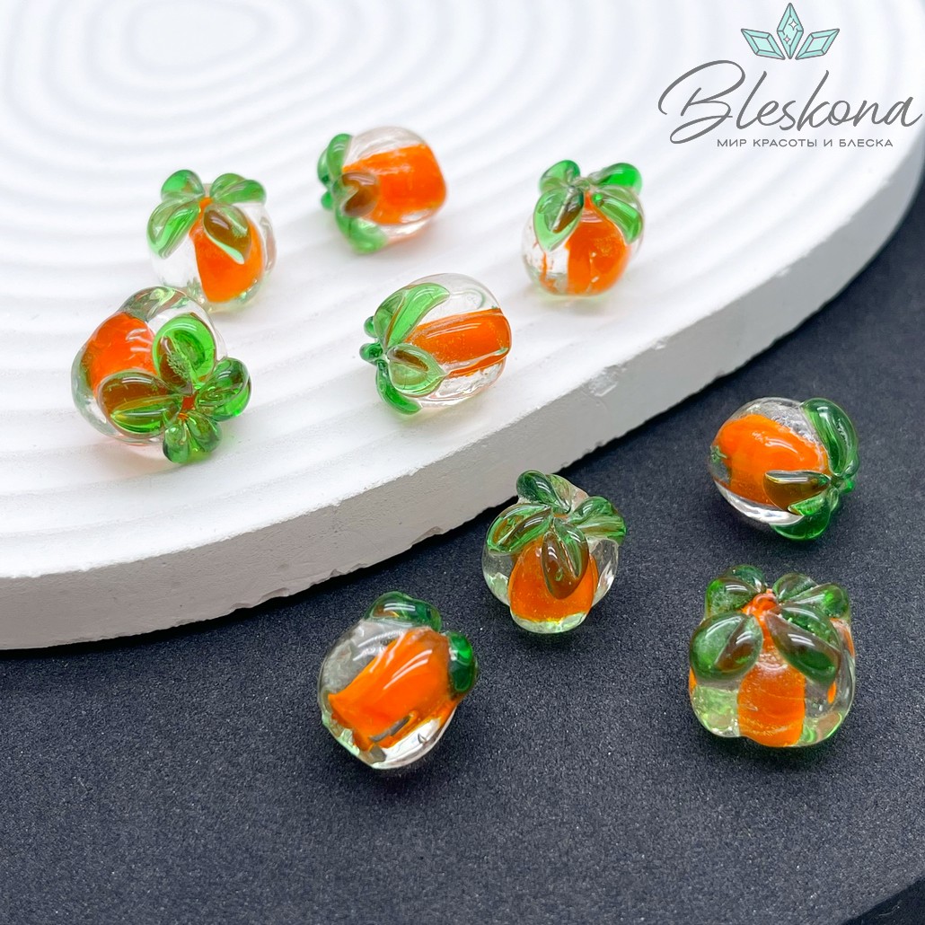 12*11 мм Бусина тыква