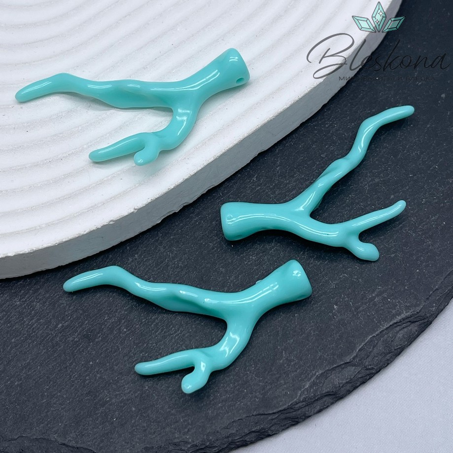 46*32 мм Подвеска ветка коралла тиффани