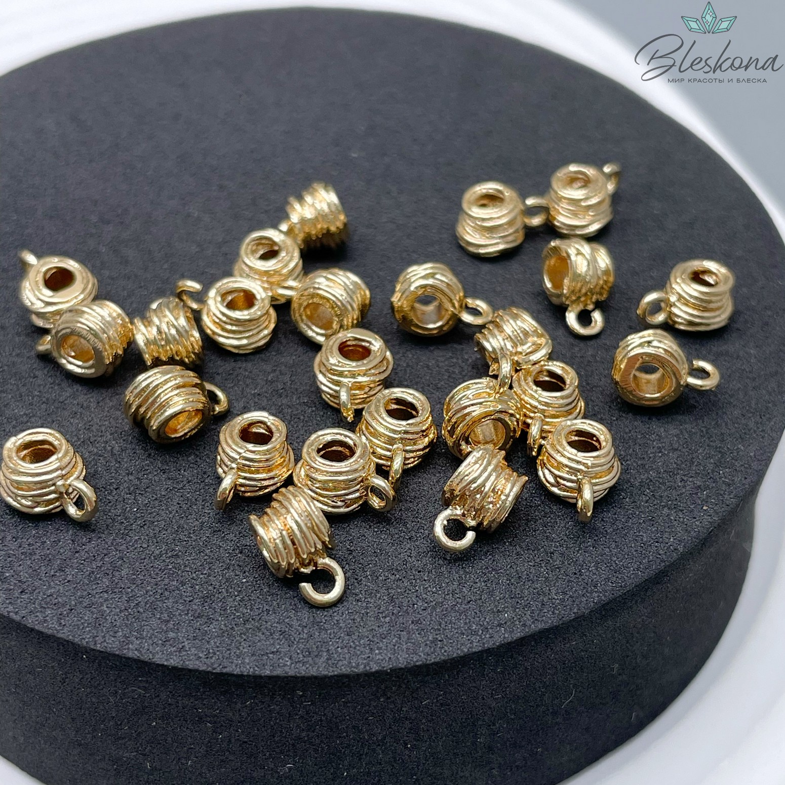 9,4*5 мм Цвет золото, Бейл улей разъмное кольцо