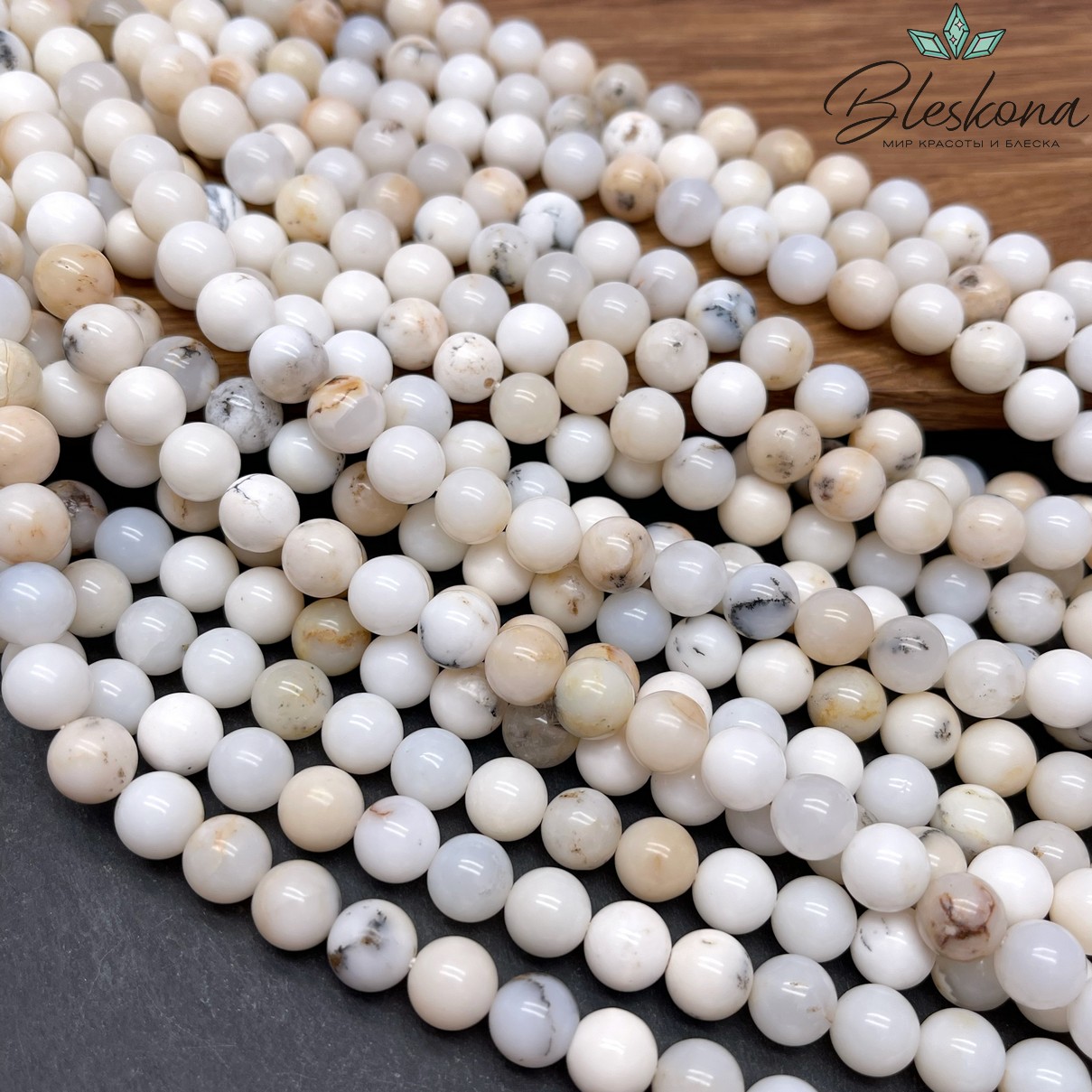 Опал дендритовый №3 6 мм