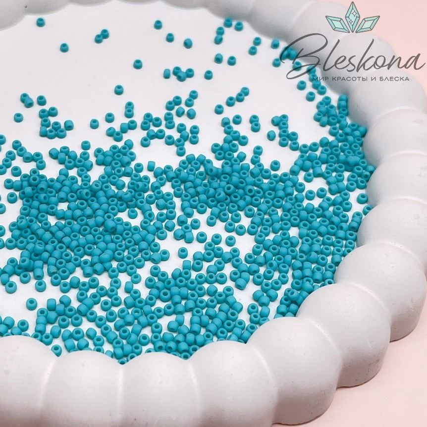 Бисер TOHO round 11/0 цвет №55F (оттенок бирюзового)