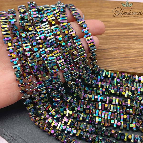 6,5*3 мм Гематин имитация, Бруски хамелеон