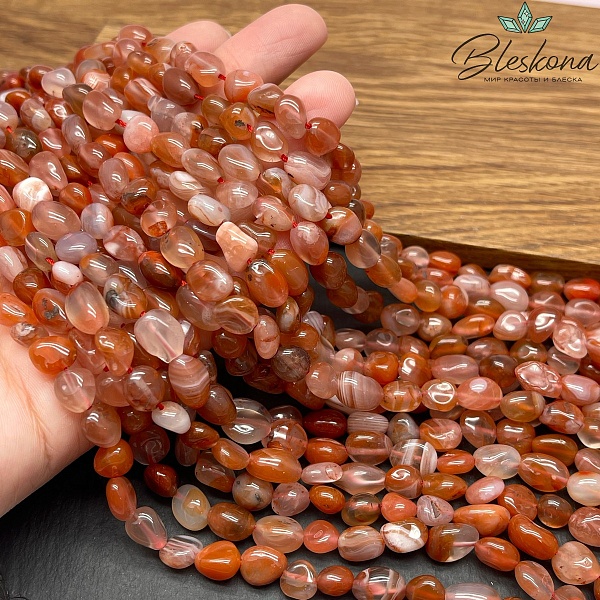 Агат галтовка №2 (8-10)*(7-8) мм 