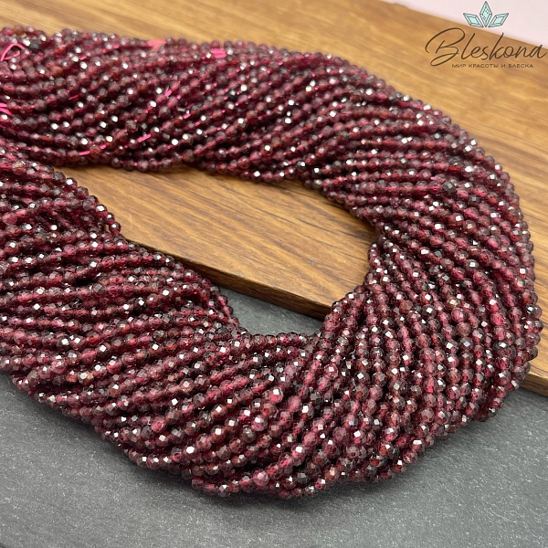 Гранат алмазная огранка №2 3 мм