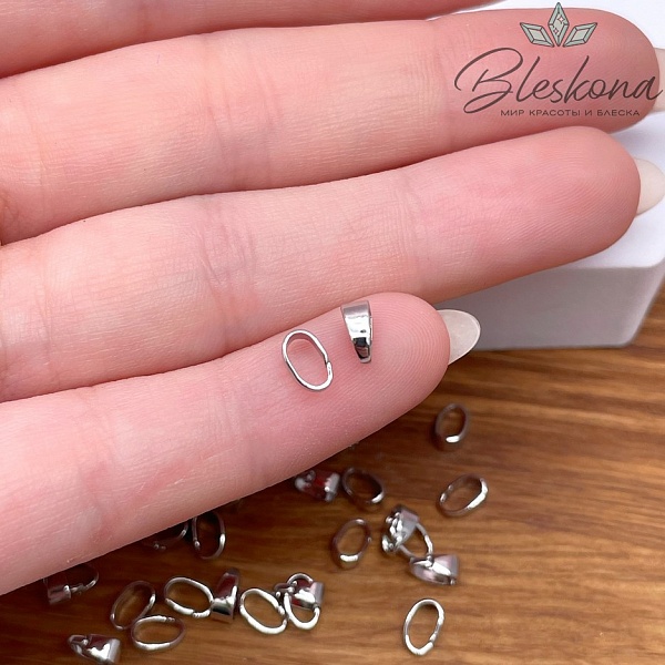 6*2,6 мм Цвет серебро, Бейл разъемный