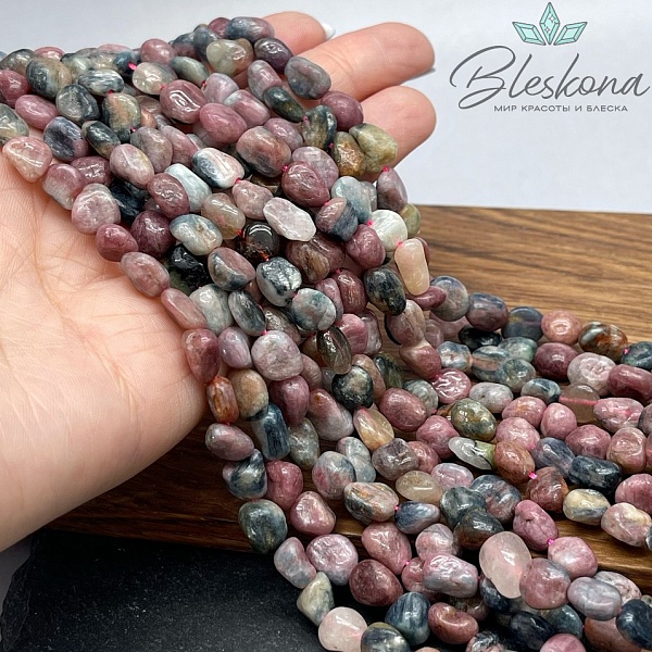 7-8 мм Турмалин галтовка 