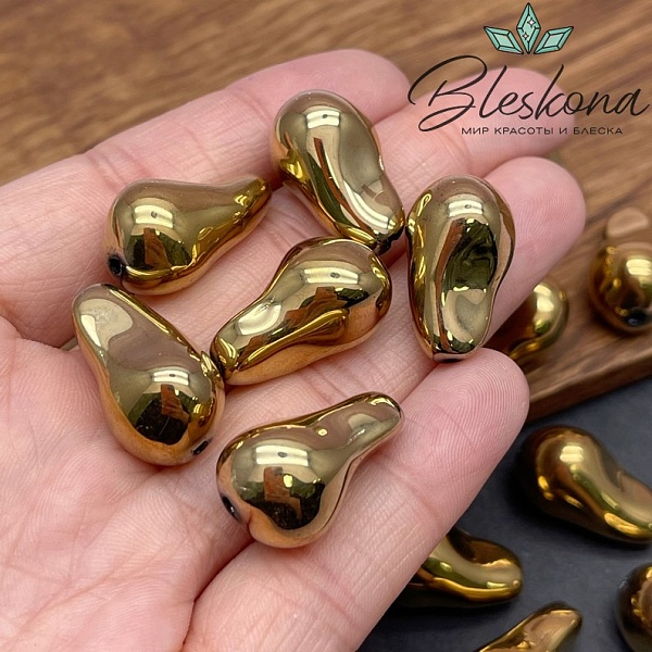 22*13 мм, Стекло Жемчужина Барокко Цвет №9