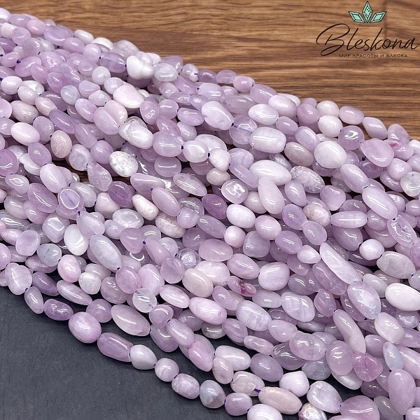 Кунцит галтовка (8-10)*(7-8)  мм