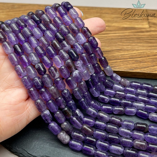 Аметист бочата 6*9 мм