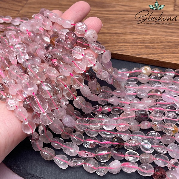 Кварц Рутиловый галтовка (9-11)*(7-8) мм