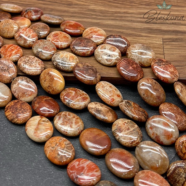 Петоски овал плоский 19,5*15 мм