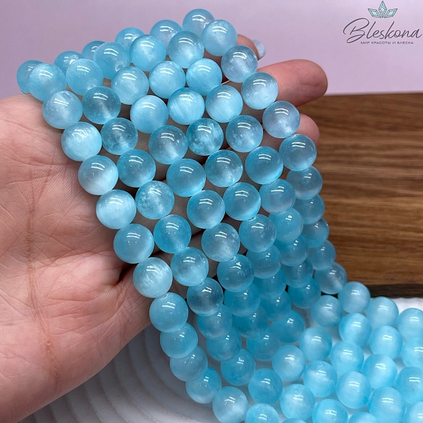 Селенит голубой (тонированный) 10,5 мм