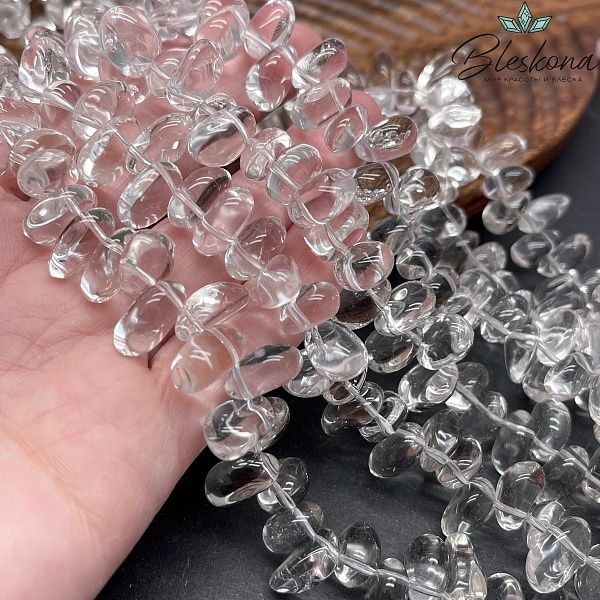 Горный хрусталь фриформ (со смещенным центром) 13-15 мм