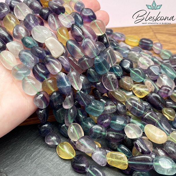 Флюорит галтовка 10-15 мм