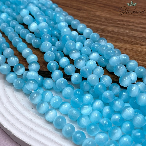 Селенит голубой (тонированный) 8,5 мм