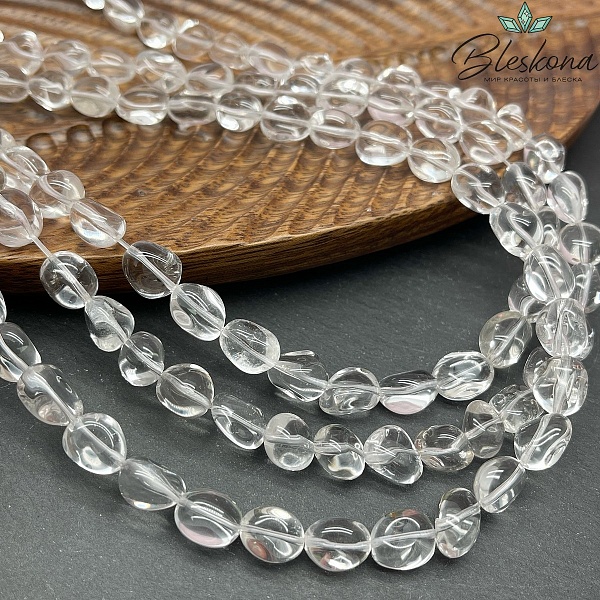 Горный хрусталь галтовка 8-10 мм