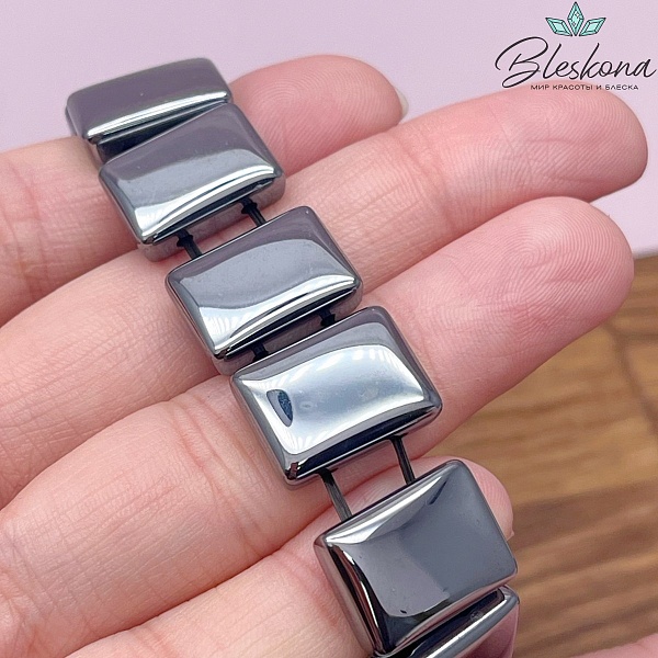 Терагерц прямоугольник с двумя отверстиями сет 16*12 мм