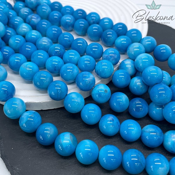 Агат с узором №24 14 мм