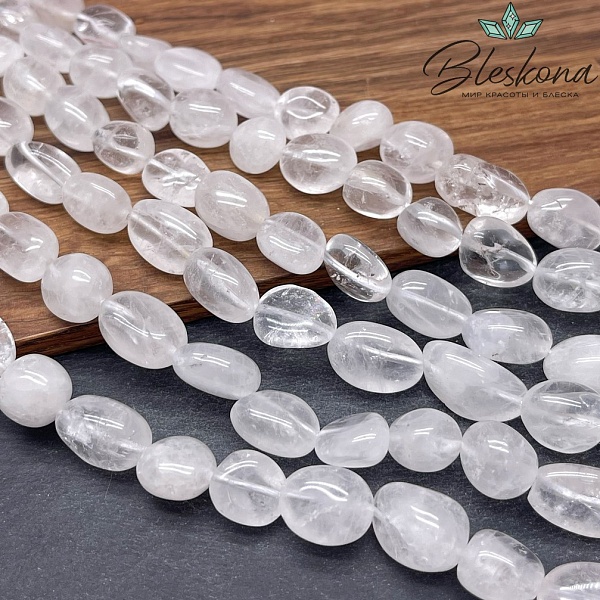 Горный хрусталь галтовка (14-16)*(11-12) мм