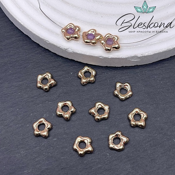 8,5 мм Цвет золото, Разделитель фриформ 