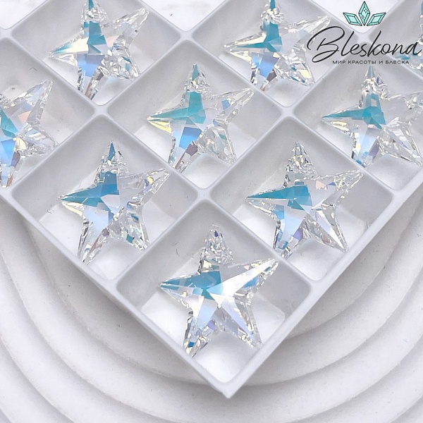 6714 Star 20 mm Crystal (AB)