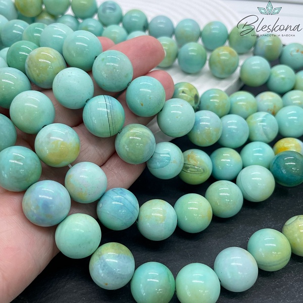 Агат с узором №14 14 мм