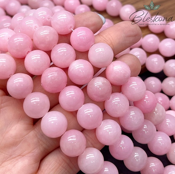 Оникс розовый №1 12 мм 