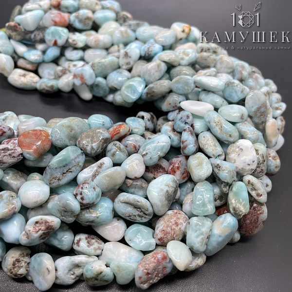 Ларимар галтовка 7-13 мм