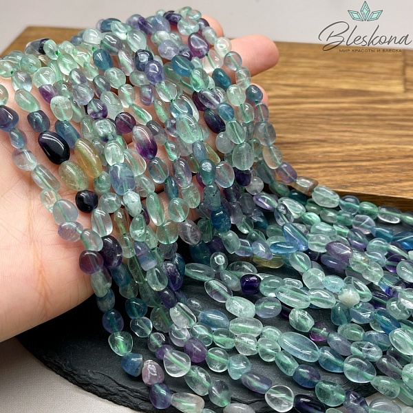 Флюорит галтовка №1 6-9 мм