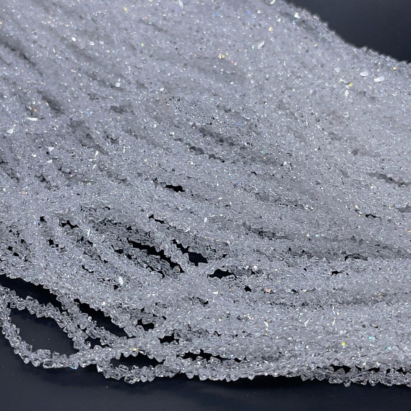 3 мм, Стекло Lux, треугольник, цвет прозрачный