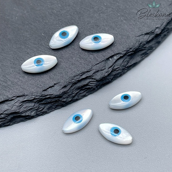 10*5 мм Бусина Глаз уп.3 шт.