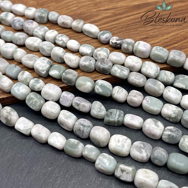 Тремолитит галтовка (10-12)*(8-9) мм