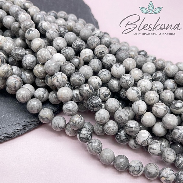 Яшма картографическая 8 мм