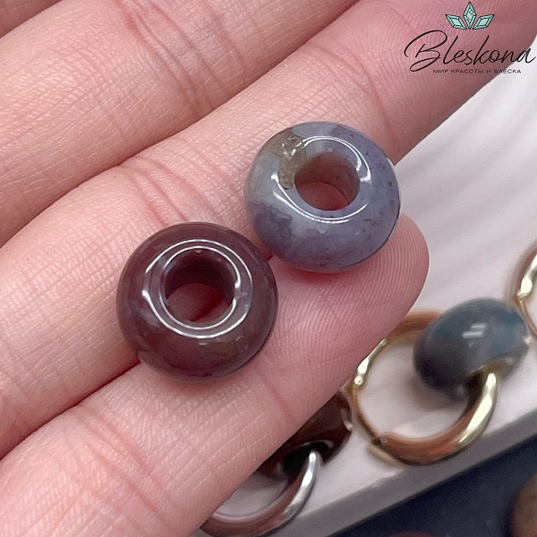 Бублик Агат Индийский 14мм