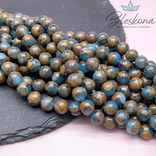 Мозаичный кварц (тонированны) 8 мм