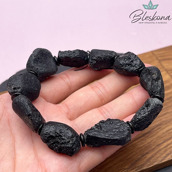 Метеорит Тайланд (тектит) сет №9 18-21 мм