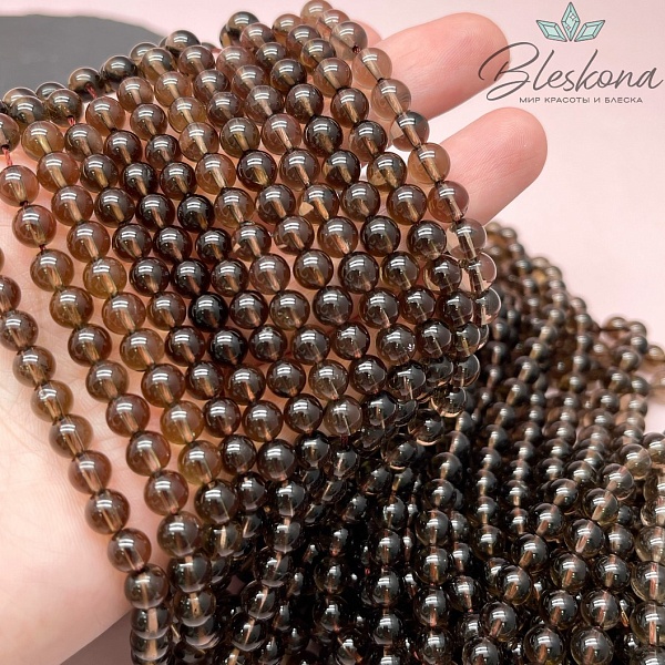 Раухтопаз 6 мм 