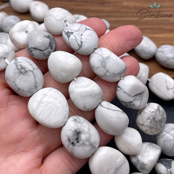 Магнезит (Говлит) галтовка (17-21)*(14-18) мм