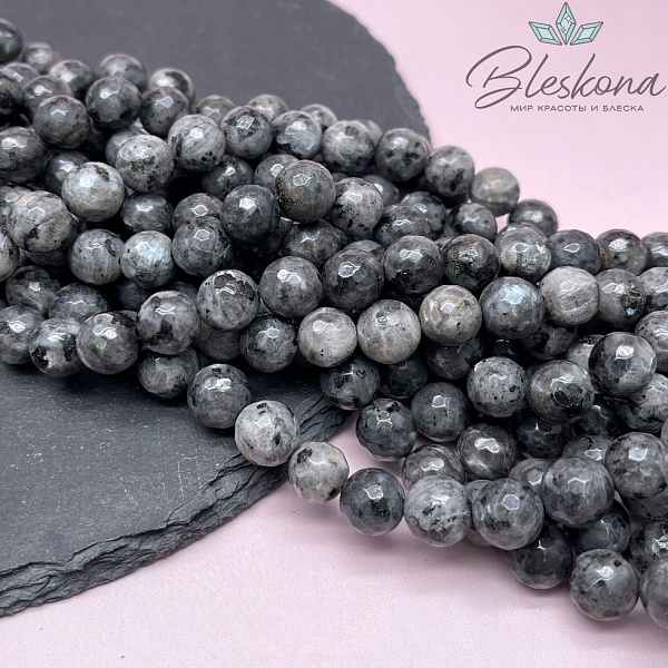 Ларвикит (Лабрадорит) огранка 10 мм