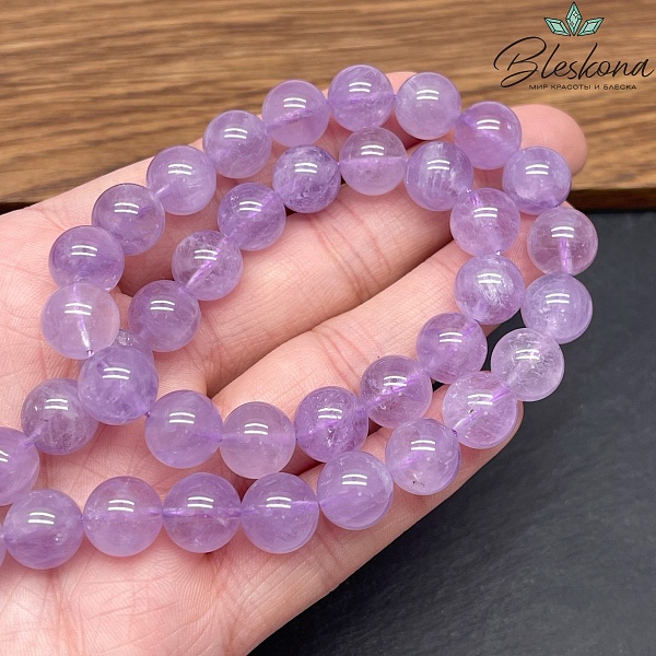 Аметист лавандовый №1 10 мм