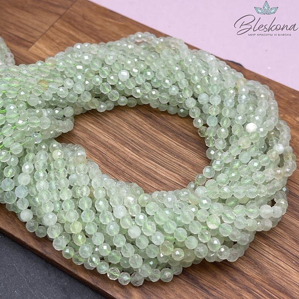 Пренит алмазная огранка 4 мм