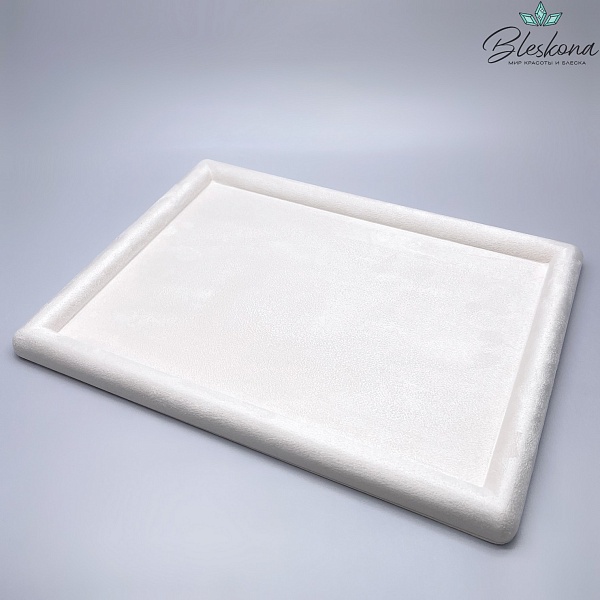 Планшет для демонстрации прямоугольный бежевый 30*22 см