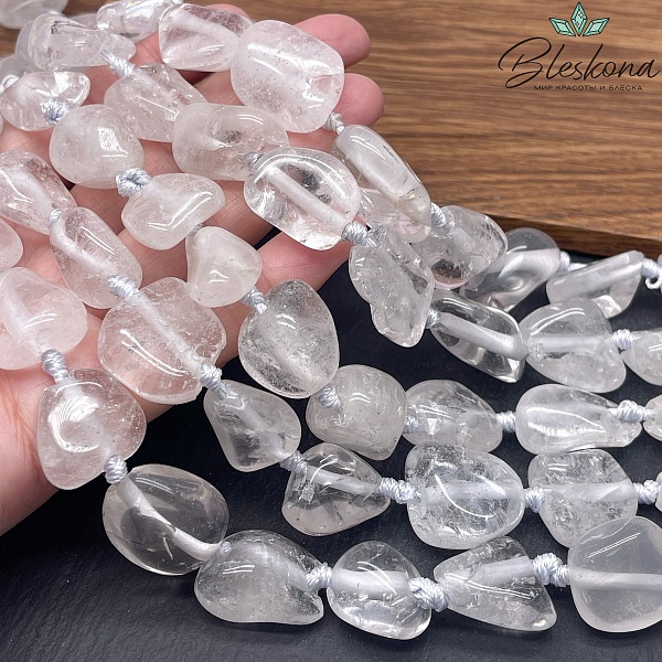 Горный хрусталь фриформ (17-24)*(12-18) мм