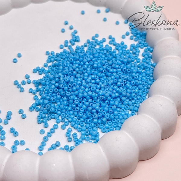Бисер TOHO round 11/0 цвет №43 (оттенок голубого)