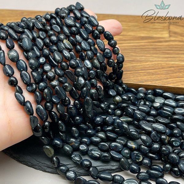 Соколиный глаз галтовка 6-9 мм