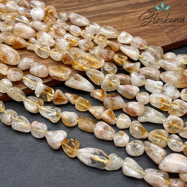 Цитрин галтовка (10-15)*(9-10) мм