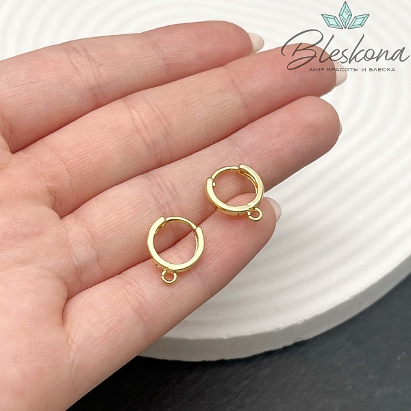 12мм Цвет позолота, Швензы Люкс №4 G-K-082